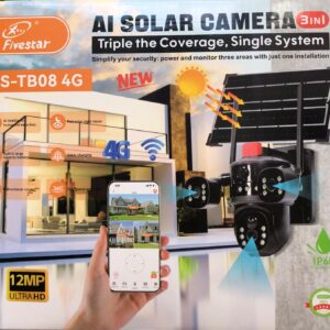 FS-TB08 4G Network 12MP Ultra HD Triple Lens IP65 WaterProof and Dustproof of  thunderstorm Weather